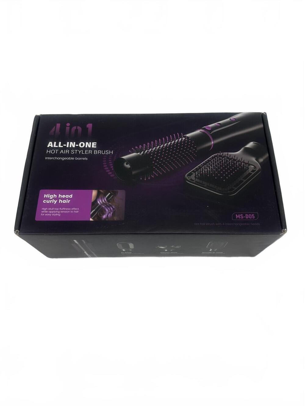 2/$60✨ NIB 4-in-1 Hot Air Styler Brush MS-005 Blow Dryer Volumizer Set